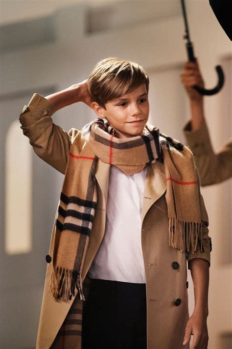 romeo beckham new burberry ad|Beckham for Burberry: Romeo Beckham introduces British .